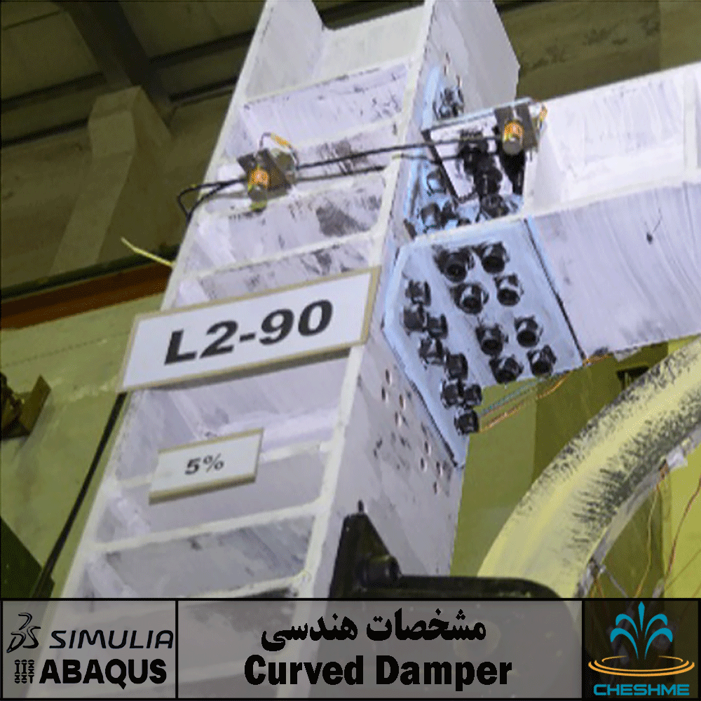 Curved Damper Geometry Improving seismic performance of framed structures with steel curved dampers